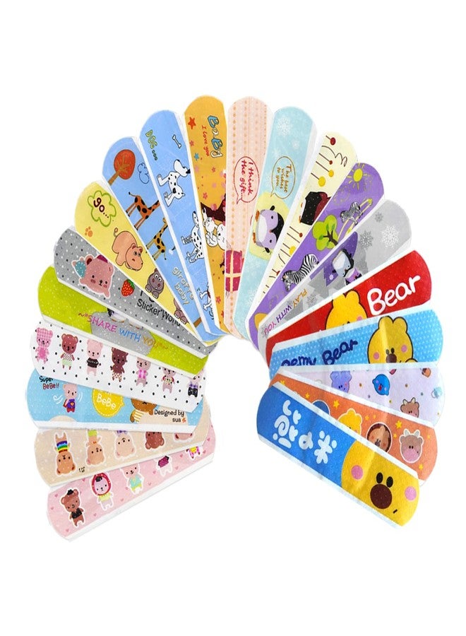 AndicAge Kids Cartoon Bandages 200Pcs Cute Adhesive Flexible Random Style Water Resistant Breathable Bandages for Girls Boys Children Toddlers - Image 5